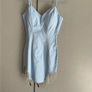 Haute Monde Sky Blue Dress